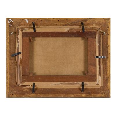 Curt Victor Clemens Grolig Antique oil painting of Place du Gouvernement Algiers by Curt Grolig