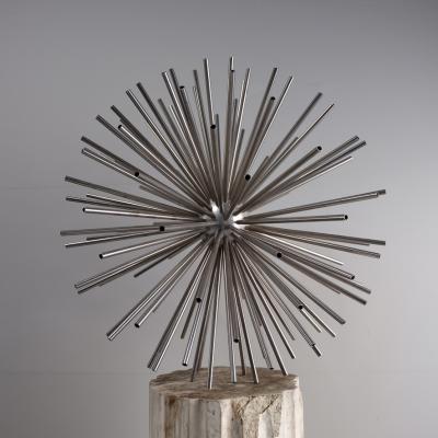 Curtis Jer 1970s Stainless Steel Curtis Jere Sculplture America