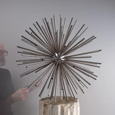 Curtis Jer 1970s Stainless Steel Curtis Jere Sculplture America