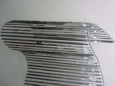 Curtis Jer Amazing Signed C Jere Kinetic Wave Wall Sculpture Chrome Mid Century