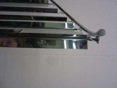 Curtis Jer Amazing Signed C Jere Kinetic Wave Wall Sculpture Chrome Mid Century