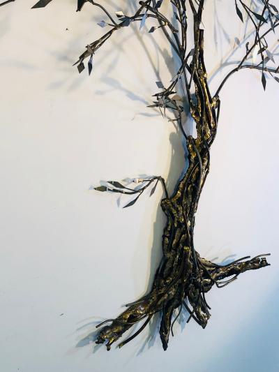 Curtis Jer Brutalist Tree of Life Wall Sculpture