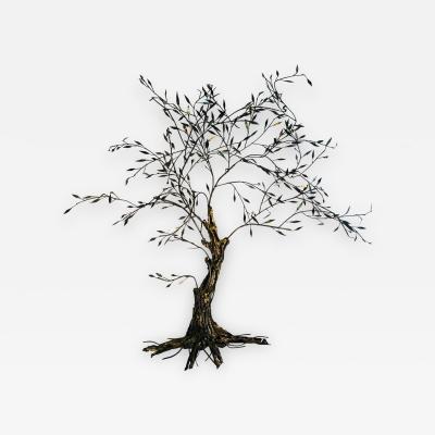 Curtis Jer Brutalist Tree of Life Wall Sculpture