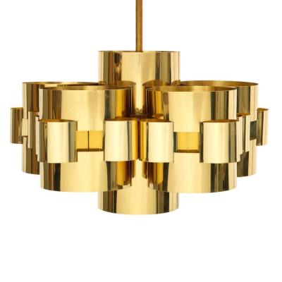 Curtis Jer C Jere Brass Cloud Chandelier
