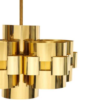 Curtis Jer C Jere Brass Cloud Chandelier