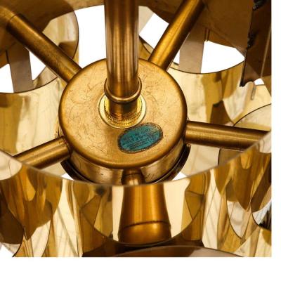 Curtis Jer C Jere Brass Cloud Chandelier