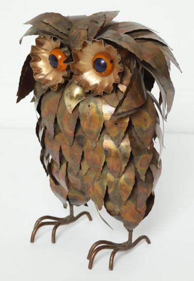Curtis Jer C Jere Owl Figure