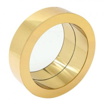 Curtis Jer C Jere Porthole Mirror Brass