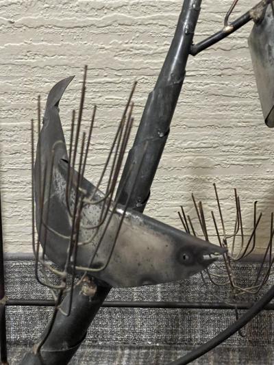 Curtis Jer CURTIS JERE FISH AND PLANTS BRUTALIST SCULPTURE