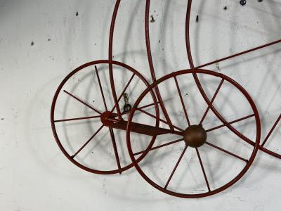 Curtis Jer CURTIS JERE PENNY FARTHING BICYCLE WALL SCULPTURE