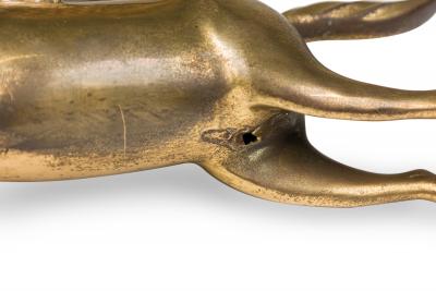 Curtis Jer Curtis Jere American Mid Century Modern Brass Figure of A Pegasus