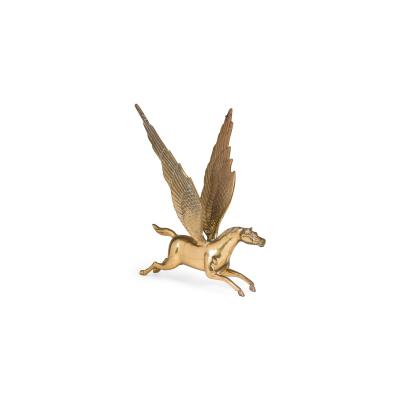 Curtis Jer Curtis Jere American Mid Century Modern Brass Figure of A Pegasus