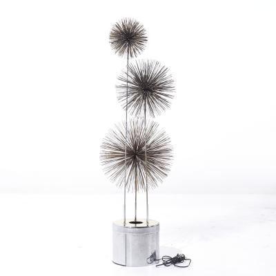 Curtis Jer Curtis Jere Mid Century Urchin Sculptural Floor Lamp