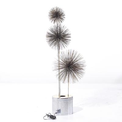 Curtis Jer Curtis Jere Mid Century Urchin Sculptural Floor Lamp