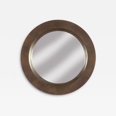 Curtis Jer Curtis Jere Porthole Wall Mirror 1970c 