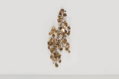 Curtis Jer Curtis Jere Raindrops Wall Sculpture 1965c 