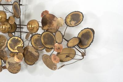 Curtis Jer Curtis Jere Raindrops Wall Sculpture 1965c 