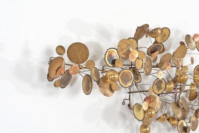 Curtis Jer Curtis Jere Raindrops Wall Sculpture 1965c 