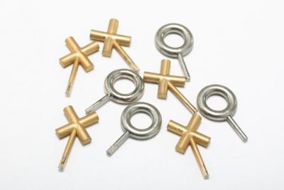 Curtis Jer Curtis Jere Tic Tac Toe Onyx and Metal Sculptures or Bookends