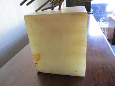 Curtis Jer Fabulous Curtis Jere Table Sculpture Flying Eagles Mid century Modern