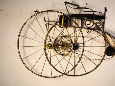 Curtis Jer Large Scale Curtis Jere Bicycle Wall Sculpture