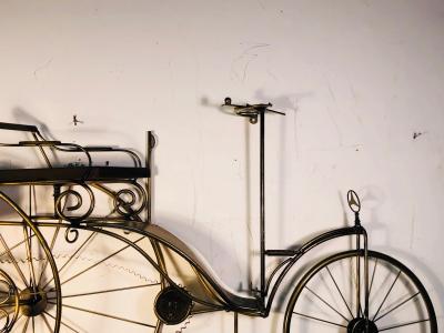 Curtis Jer Large Scale Curtis Jere Bicycle Wall Sculpture