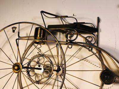 Curtis Jer Large Scale Curtis Jere Bicycle Wall Sculpture