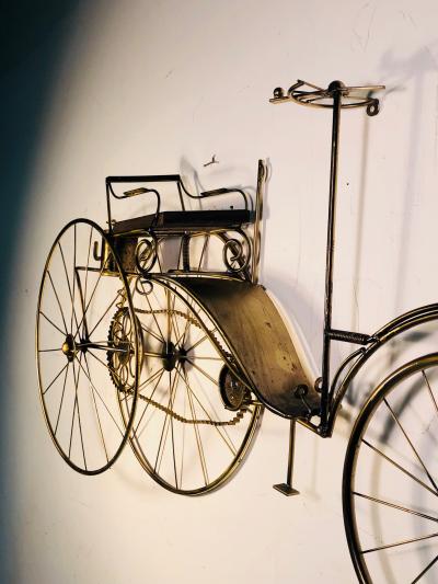 Curtis Jer Large Scale Curtis Jere Bicycle Wall Sculpture