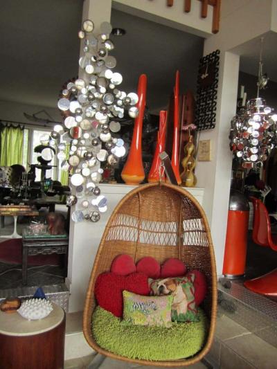 Curtis Jer Large Wall Mounted Raindrops Sculpture by Curtis Jere Mid Century Modern