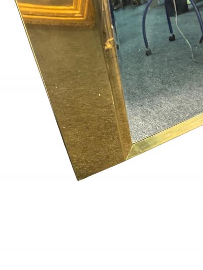 Curtis Jer MODERNIST BRASS MIRROR BY CURTIS JERE