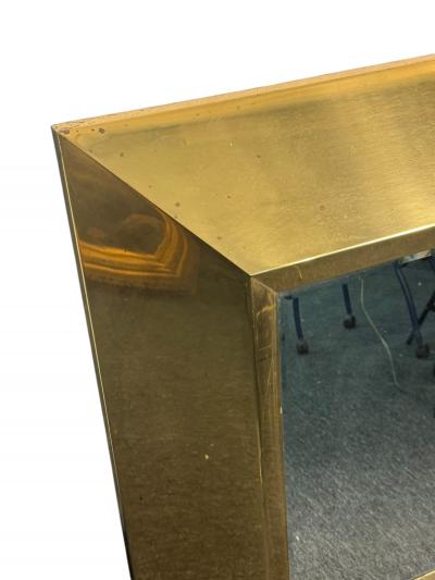 Curtis Jer MODERNIST BRASS MIRROR BY CURTIS JERE