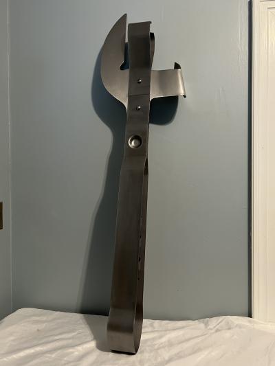 Curtis Jer MONUMENTAL METAL BOTTLE OPENER CORKSCREW WALL SCULPTURE BY CURTIS JERE