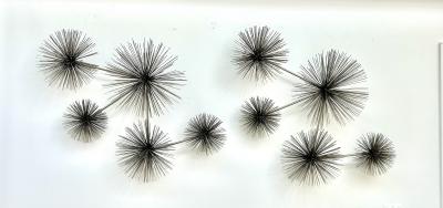 Curtis Jer Pair of Curtis Jer Sea Urchin Wall Sculptures