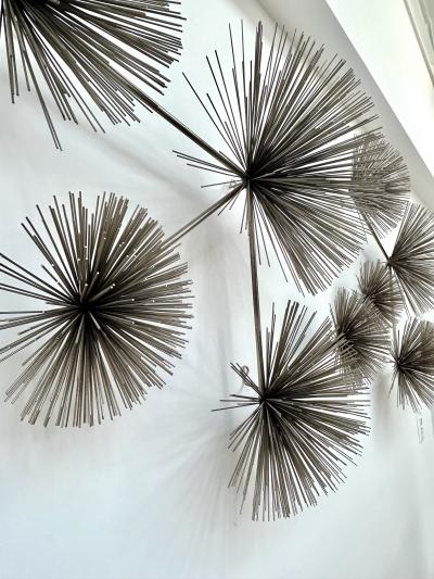 Curtis Jer Pair of Curtis Jer Sea Urchin Wall Sculptures