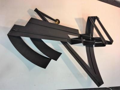 Curtis Jer Pair of Signed Curtis Jere Postmodern Wall Sculptures