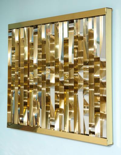 Curtis Jer Sculptural Wall Panel by Curtis Jere