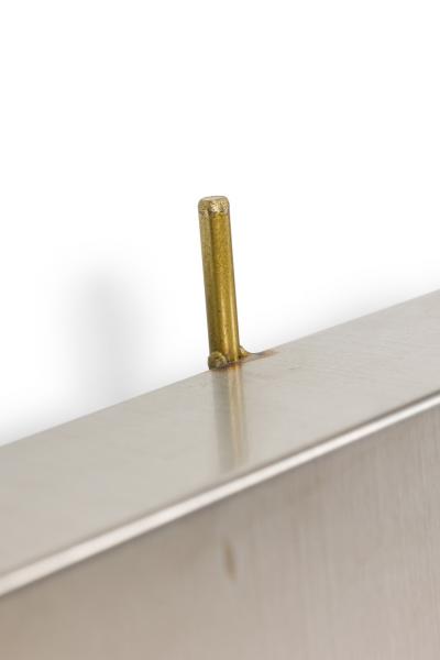 Curtis Jer Set 4 Stainless Steel Brass Copper Wall Sculptures Curtis Jere