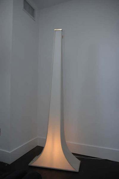 Curtis Jer Signed Curtis Jere Standing Light Sculptures