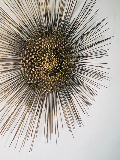 Curtis Jer Sunburst Wall Sculpture in the Manner of Curtis Jere