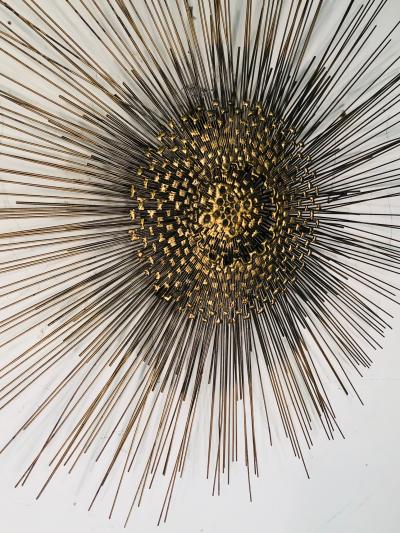Curtis Jer Sunburst Wall Sculpture in the Manner of Curtis Jere