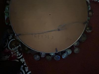 Curtis Jer Wonderful Curtis Jere Brass Raindrops Mirror Mid Century Modern