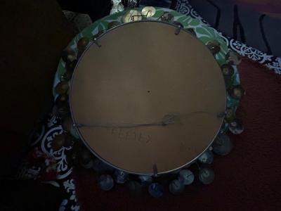 Curtis Jer Wonderful Curtis Jere Brass Raindrops Mirror Mid Century Modern