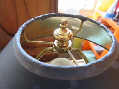 Curtis Jer Wonderful Pair of Curtis Jere Style Brass Table Lamps Mid Century Modern