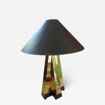 Curtis Jer Wonderful Pair of Curtis Jere Style Brass Table Lamps Mid Century Modern