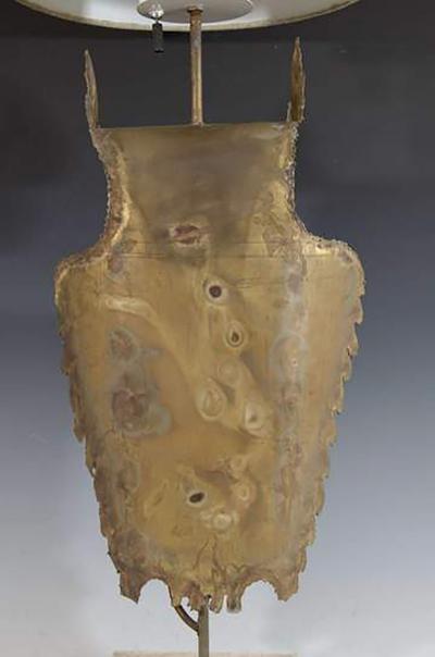 Curtis Jere Abstract Brutalist Owl Table Lamp by Curtis Jere