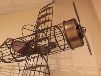 Curtis Jere Great Modernist Curtis Jere Airplane Sculpture