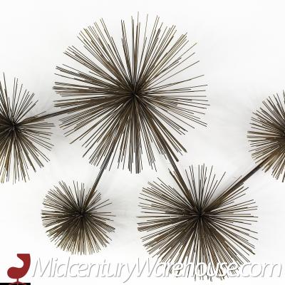 Curtis Jere Mid Century Brass Wall Urchin