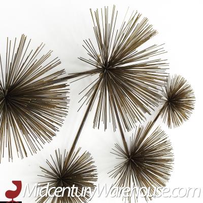 Curtis Jere Mid Century Brass Wall Urchin