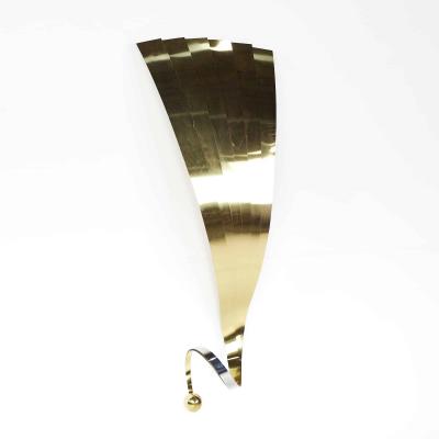 Curtis Jere Mid Century Signed Brass Wall Sculpture