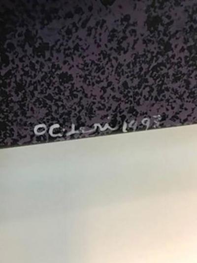 Curtis Jere Wonderful Curtis Jere Abstract Wall Sculpture in Hand Painted Metal and Brass